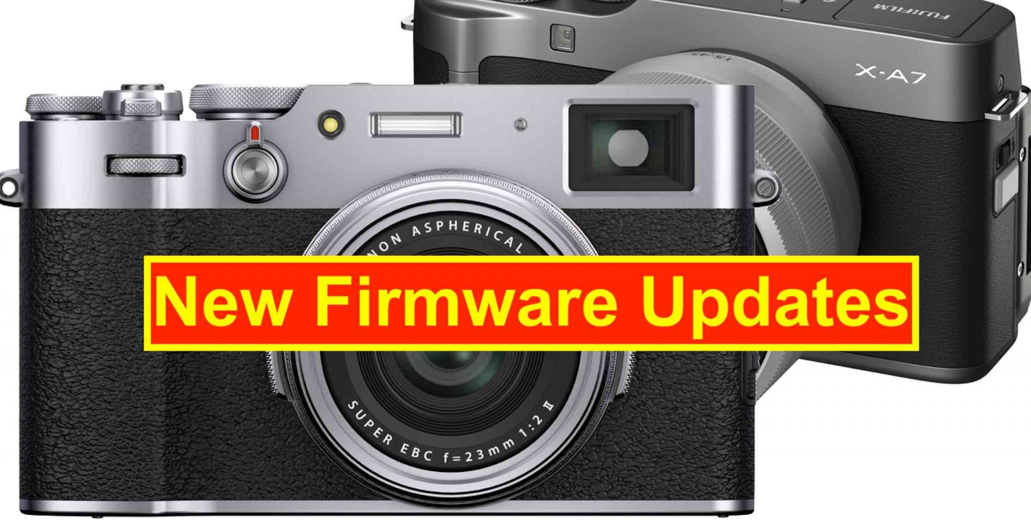 New Firmware Updates for Fujifilm X100V (Overheating Managment) and X