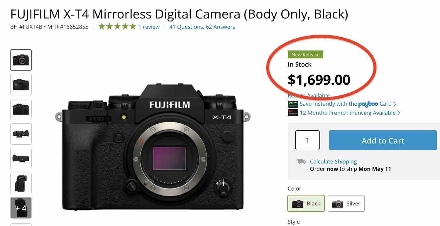 Xt4 fujifilm карта памяти