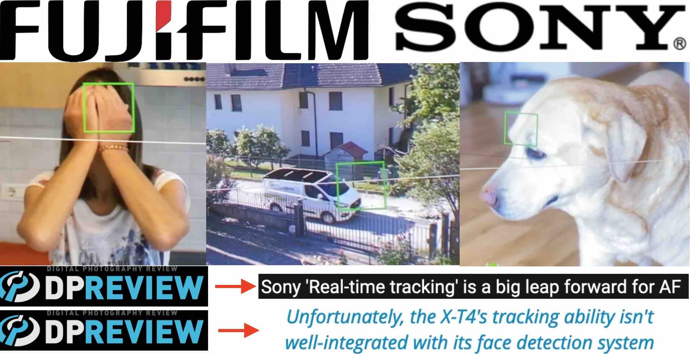 I Don't Get it: FUJIFILM X-T4 gets Highly Praised SONY 'Real-Time Tracking  Feature, but (unlike with Sony) Nobody Talks About it - VIDEO - Fuji Rumors