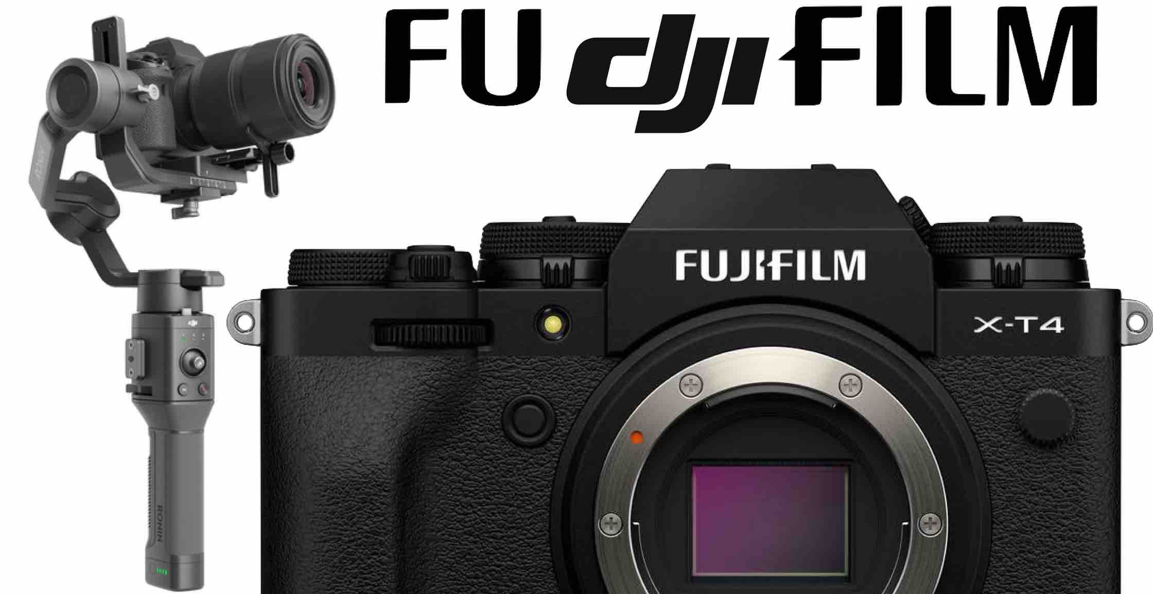 New DJI Ronin Firmware adds Fujifilm X-T4 Support Fuji