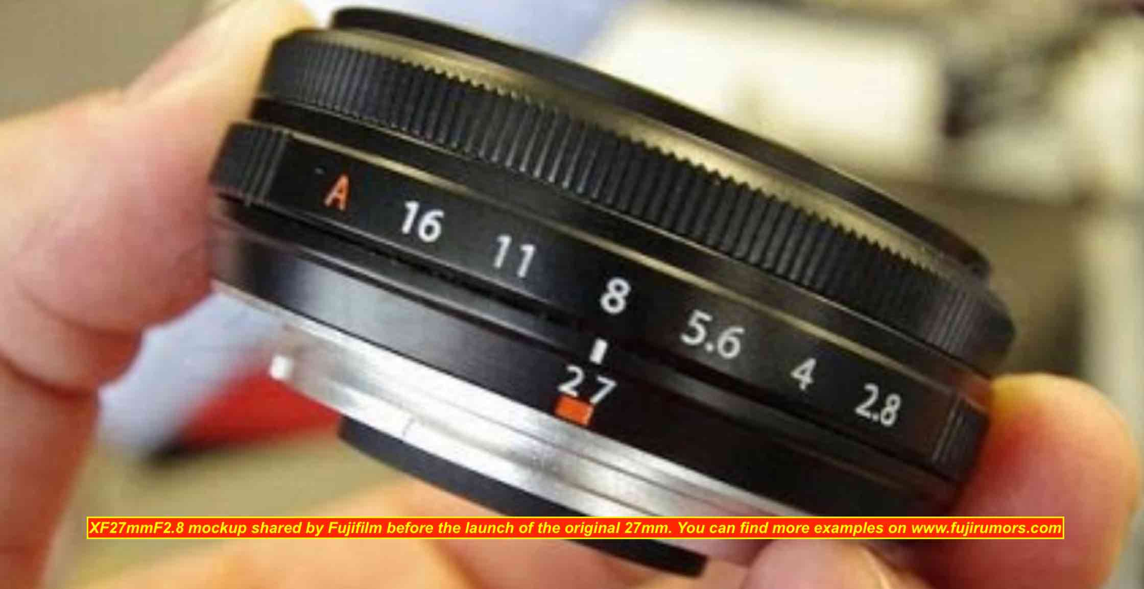 RUMOR: Launch Fujinon XF 27mm Mark II - Fuji Rumors