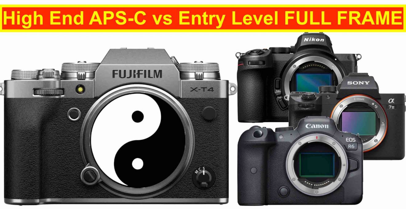 Fujifilm APSC is Dead? Nikon Z5, Sony A7III, Canon R6 vs the Fujifilm