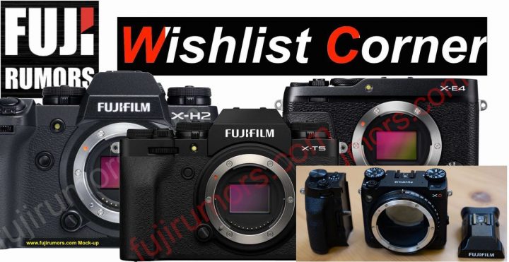 Hungry for Fujifilm X-H2, Visions for X-T5, Hopes for X80, Modular 