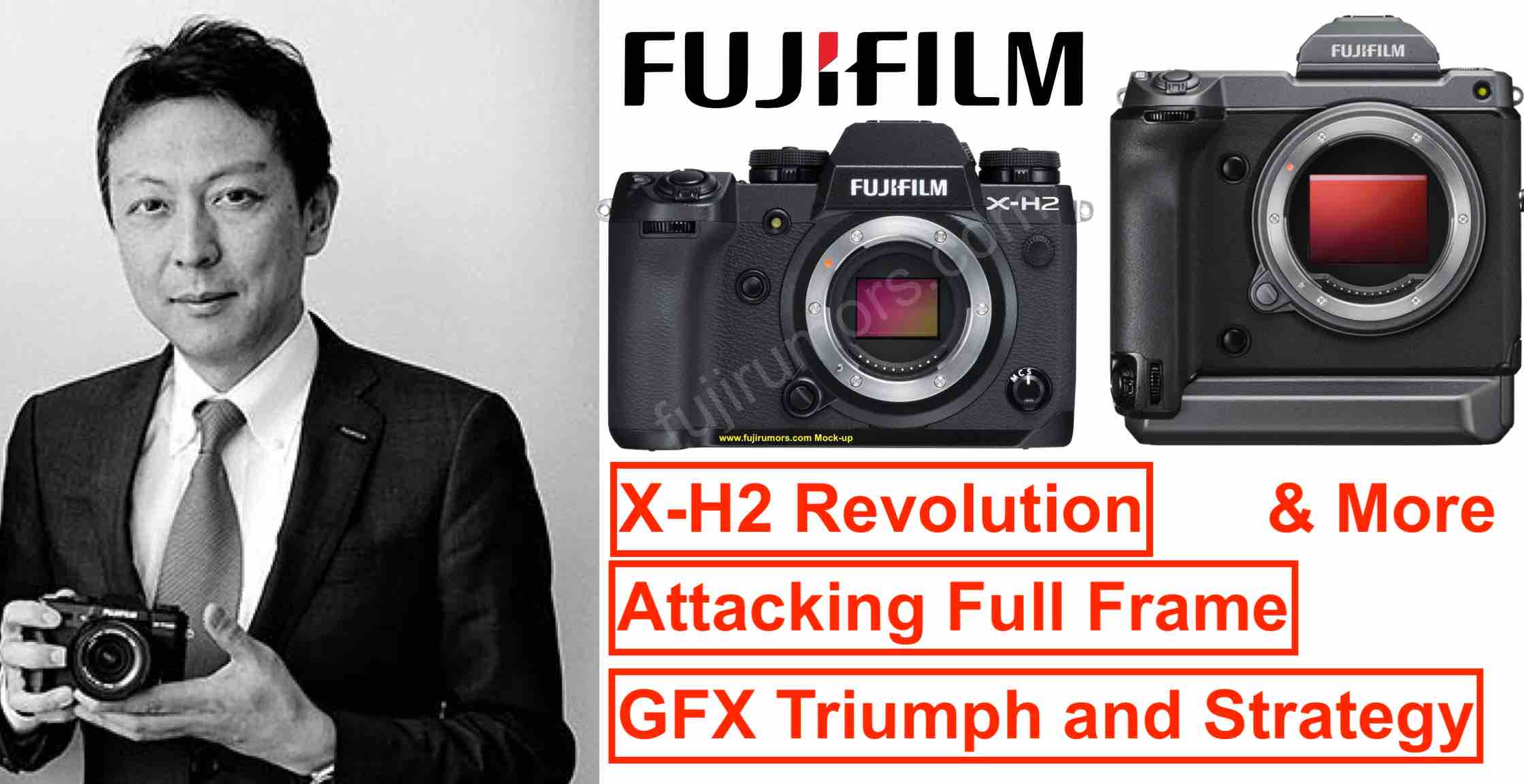 Fujifilm Manager: GFX Triumph and Full Frame Attack Strategy, Shrinking  IBIS, AI Future, Fuji X-H2 Needs Breakthrough, COVID and More - Fuji Rumors
