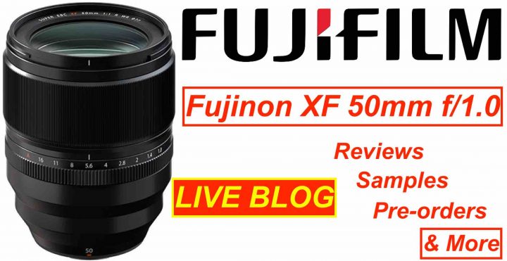 Fujinon XF 50mm f/1.0 Announced - Reviews, Samples, Pre-Orders and More
