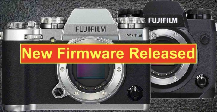 New Firmware For Fujifilm X T3 And X H1 Released Download Now Fuji Rumors