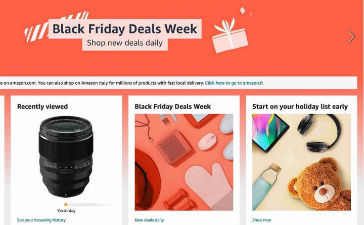 Amazon Black Friday Deals Start Now - Fuji Rumors