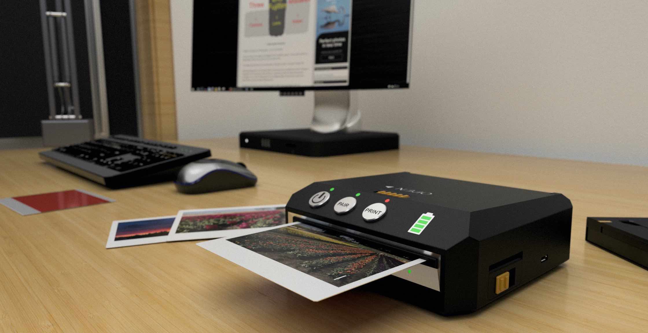 polaroid printer wide