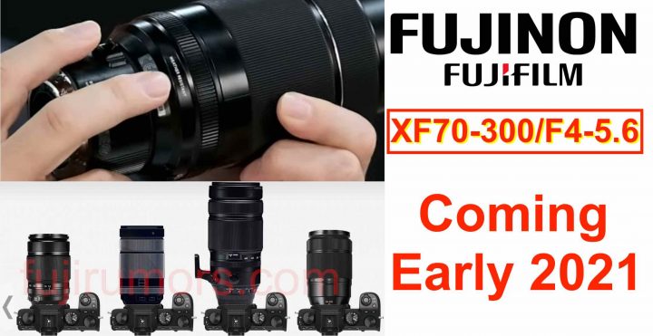 Direct spelen Weggelaten BREAKING: Fujinon XF 70-300mm F4-5.6 Coming Early 2021 - Fuji Rumors