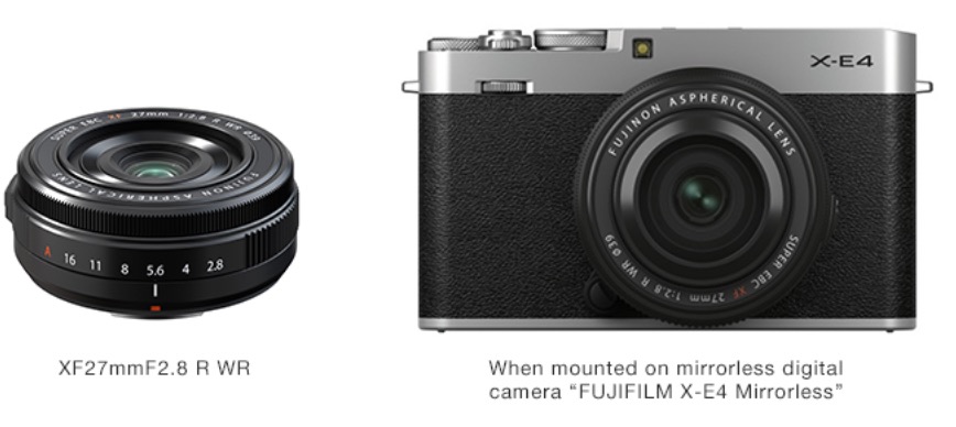 Fujifilm launches FUJINON Lens XF27mmF2.8 R WR - Fuji Rumors