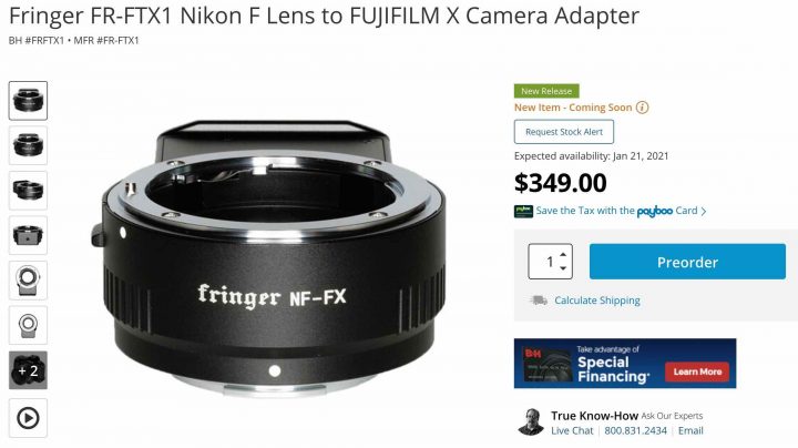 Fringer Nf Fx Af C Tracking Test With Nikon Af S 500mmf4g Vr On Fujifilm X S10 Fuji Rumors