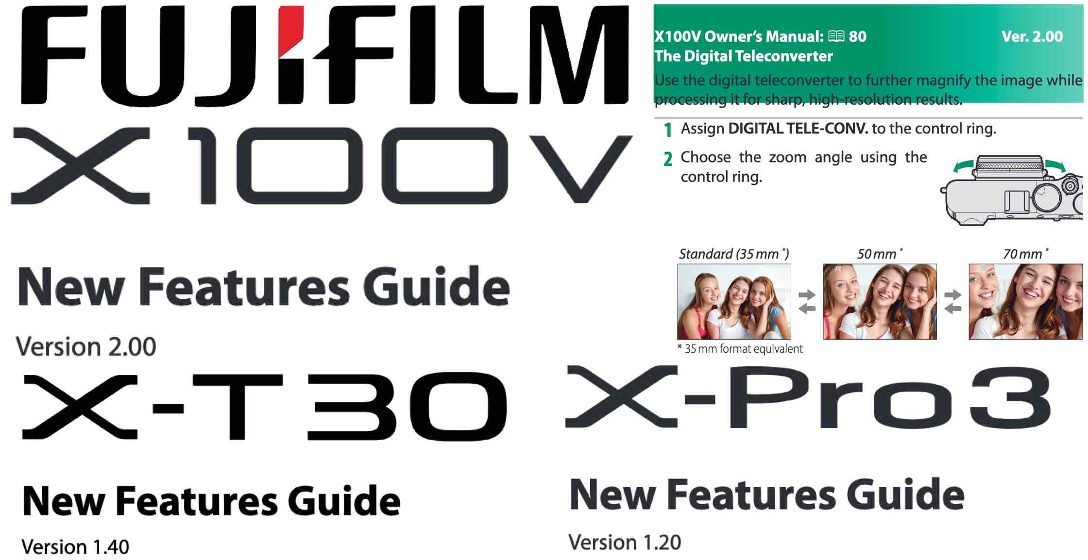 fujifilm x100v digital teleconverter