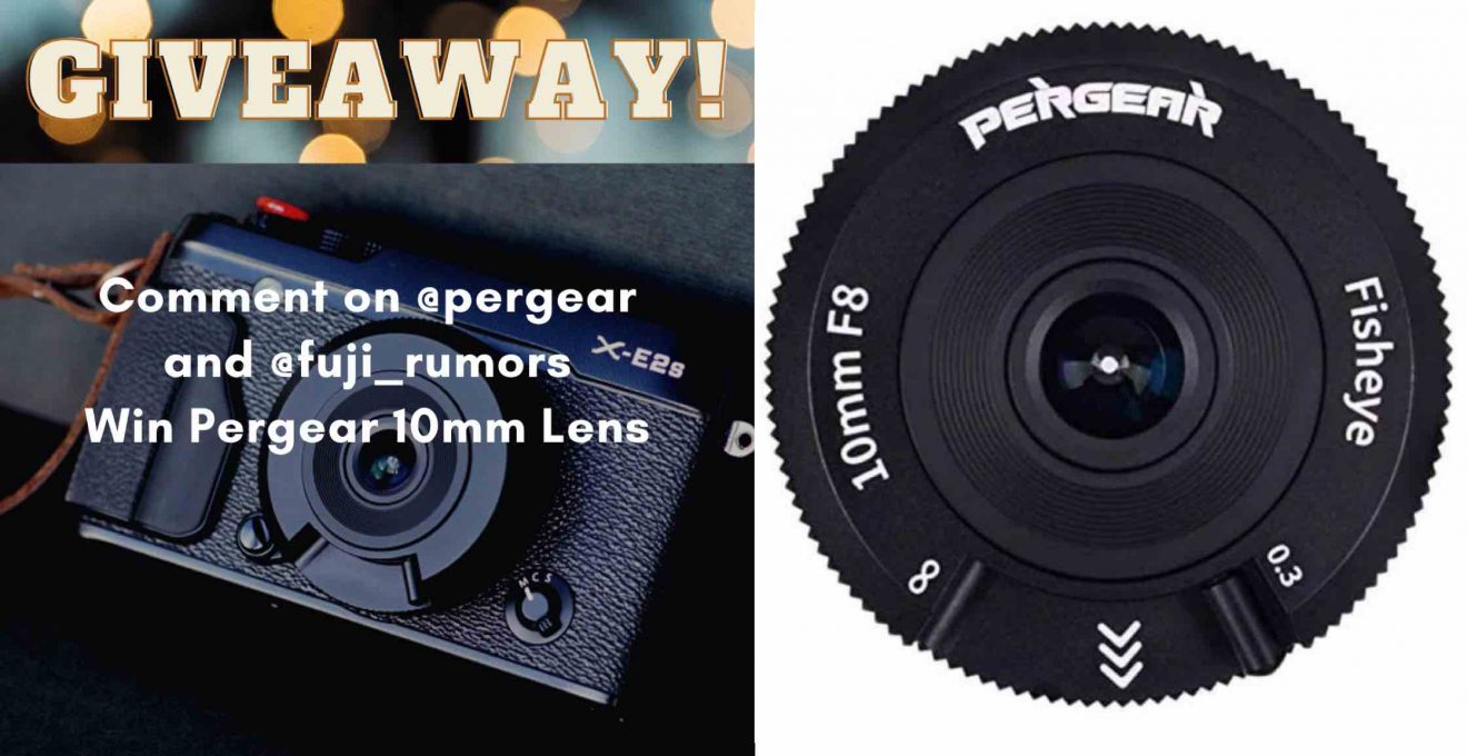 Win Two Pergear 10mmF8 Fisheye Lenses for Fujifilm X Mount Fuji Rumors