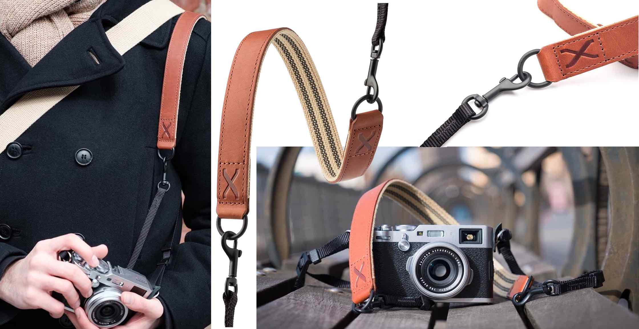 fujifilm leather camera strap