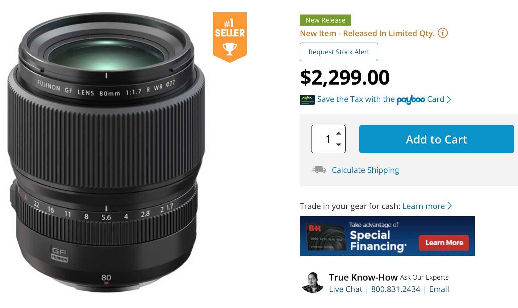 FUJIFILM GF 80mm R WR Fujinon Fuji Guys, Focus