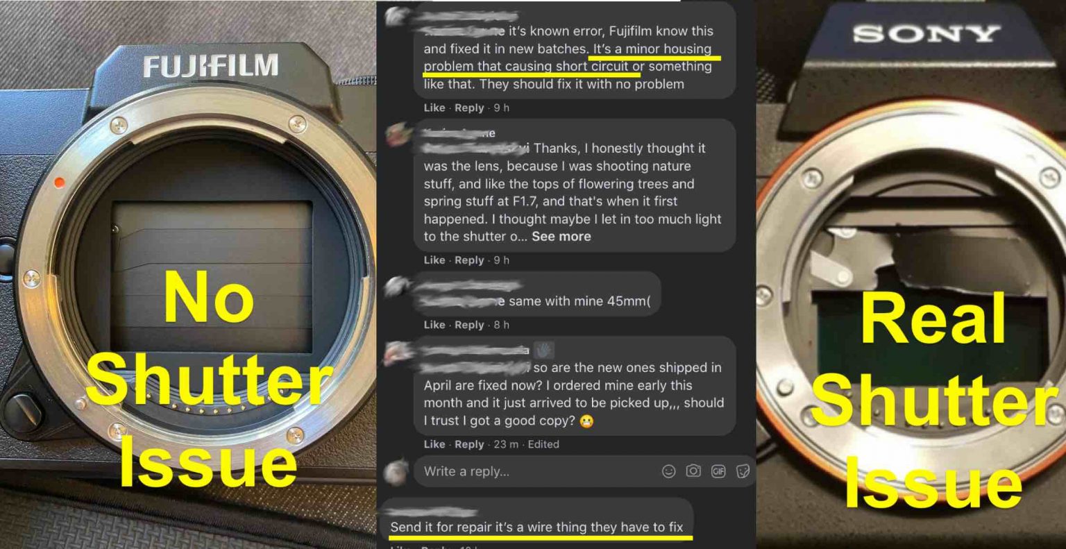 Fujifilm GFX100S Stuck Shutter Issue A Flawed Design? Nope, it's a