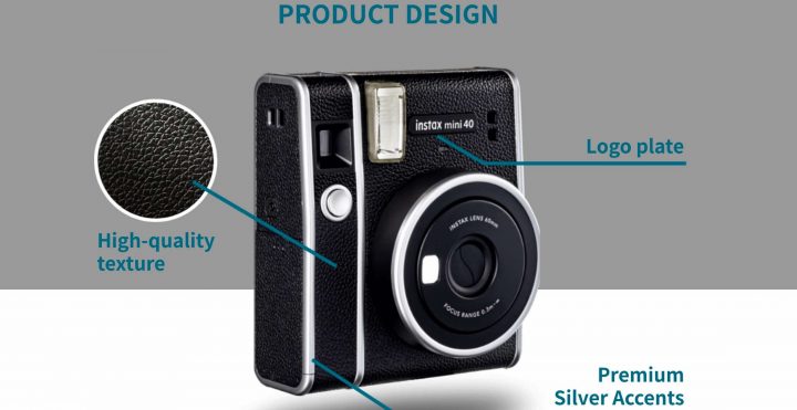 Fujifilm Instax Mini 40 Instant Camera - Black for sale online