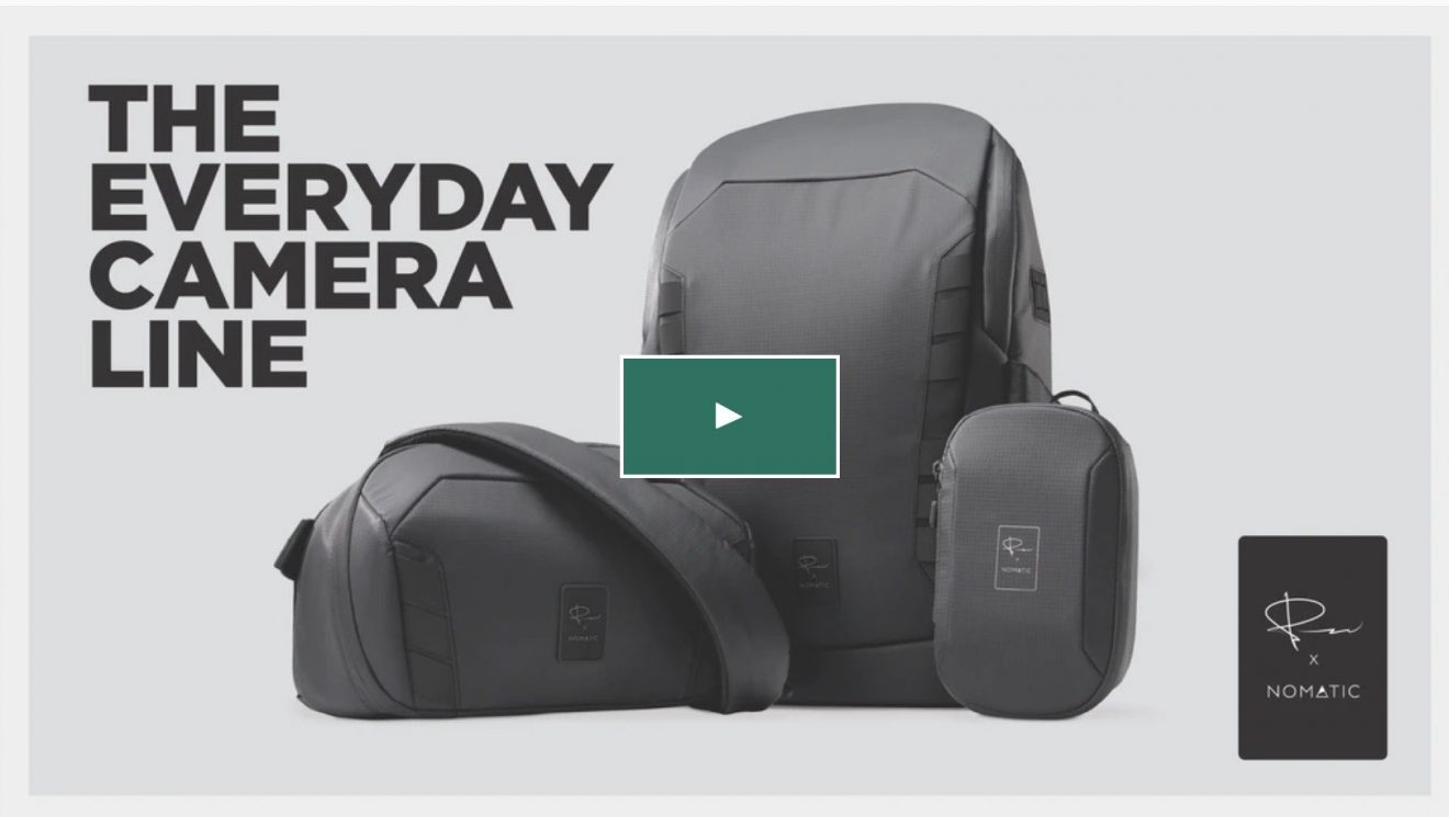 Peter McKinnon X NOMATIC Everyday Camera Bag Line Now on Kickstarter