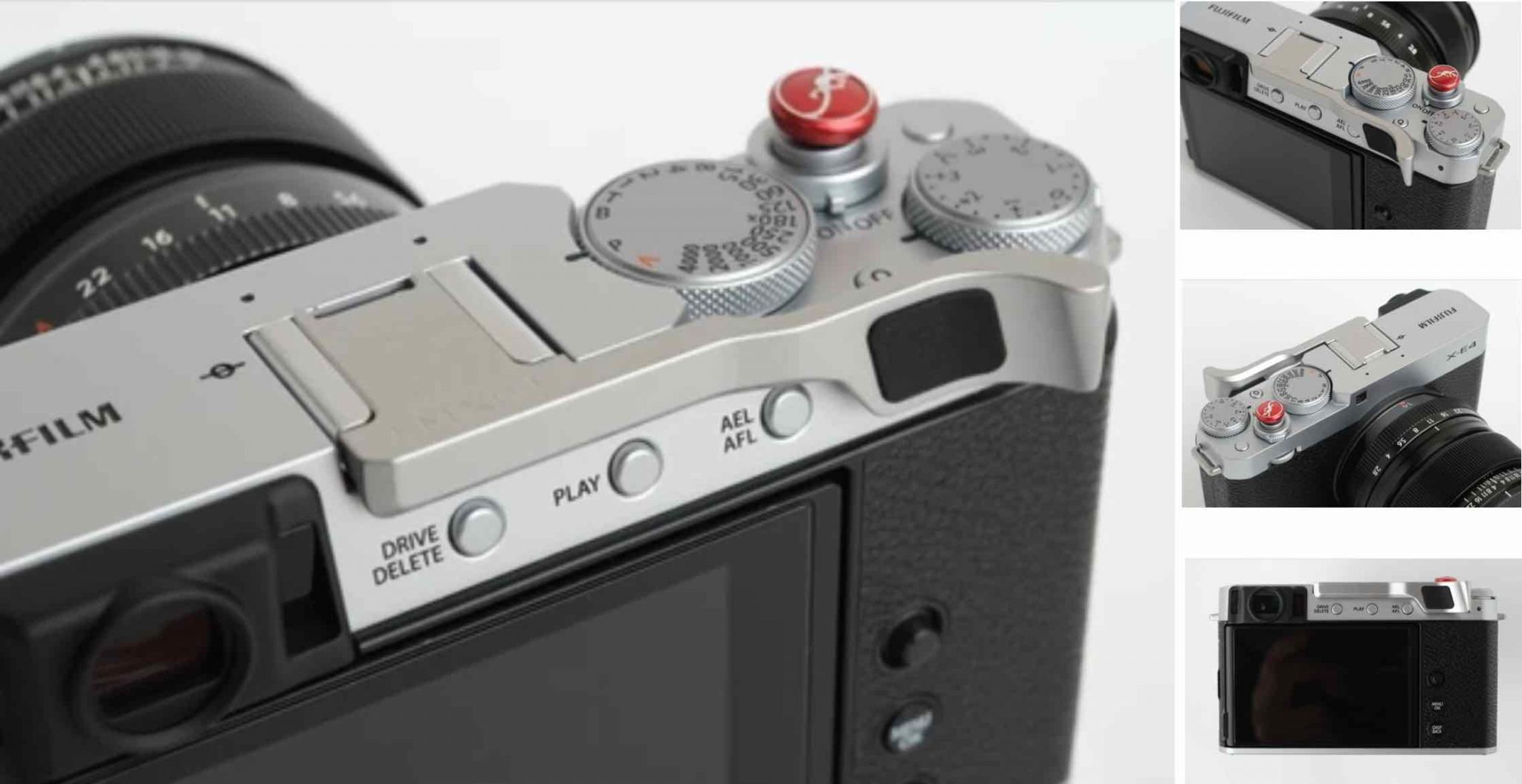 X100VI Thumb Grip, JJC Deluxe Metal Hot Shoe Thumb Malta