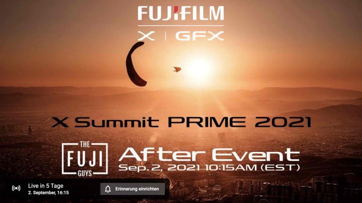 Fuji Guys After Event at 10:15 AM EST will be covered LIVE on FujiRumors in the Live Blog Starting at 10AM