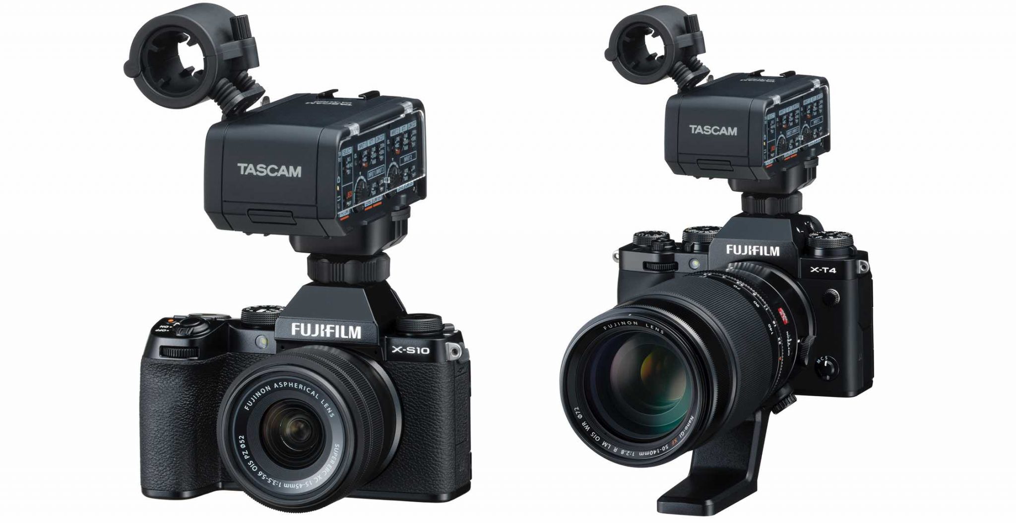 TEAC Announces Development of TASCAM XLR Audio Adapter for Fujifilm