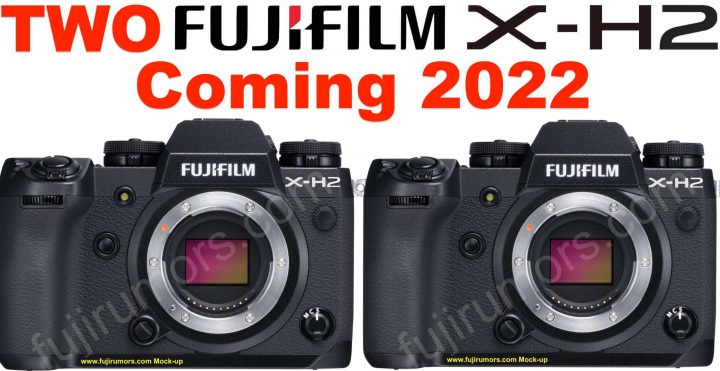 Fujifilm X-H2 mockup (not the real camera)