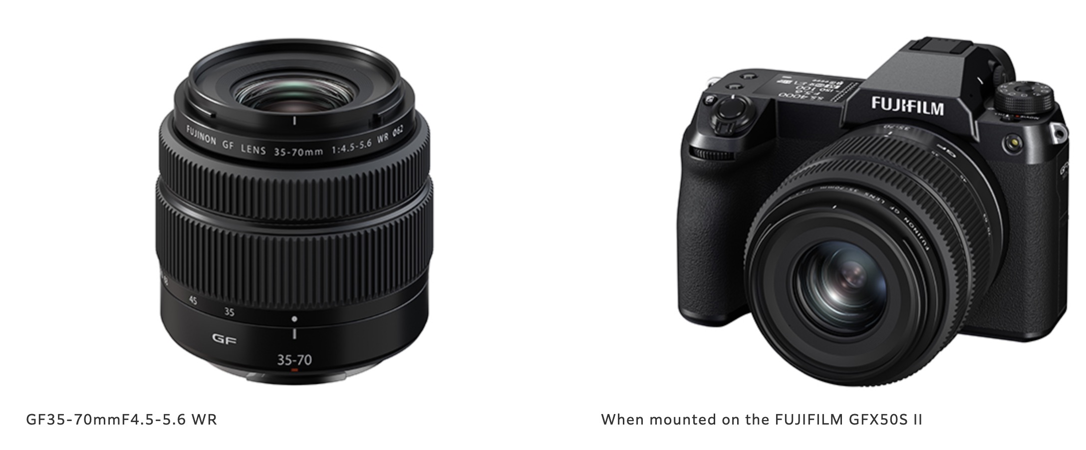 Fujifilm launches FUJINON Lens GF35-70mmF4.5-5.6 WR - Fuji Rumors