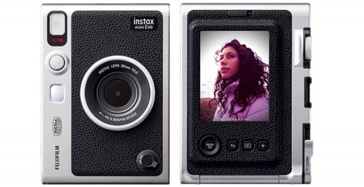 Fujifilm Instax Mini Evo goes old school