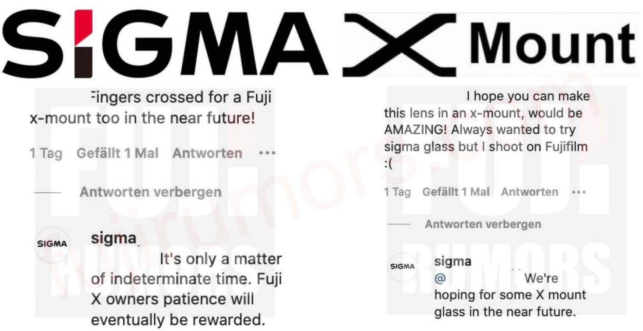 Sigma Can't Stop Teasing Fujifilm X Mount Lenses and Says Our Patience