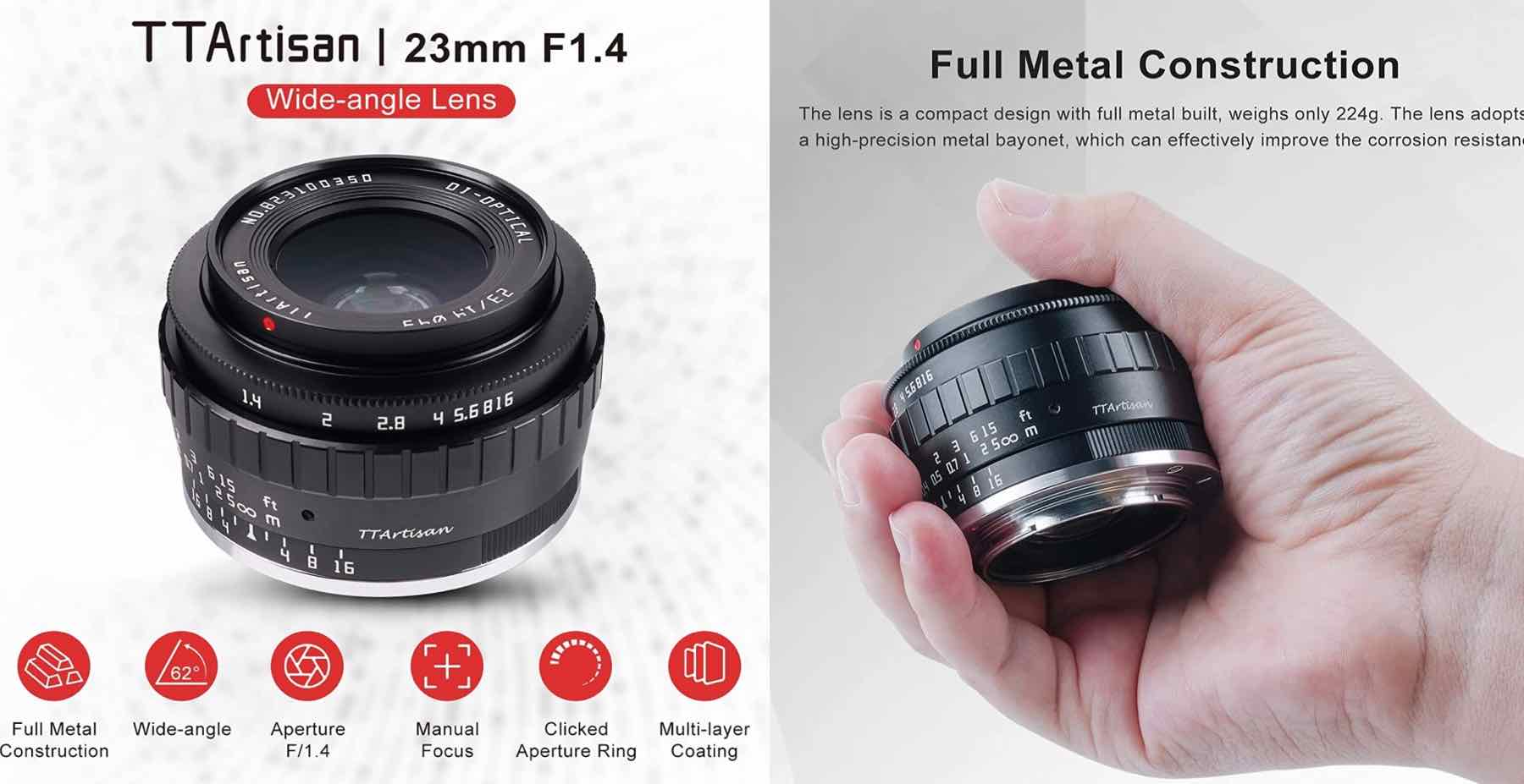 TTArtisan 23mm f/1.4 Reviews - Fuji Rumors