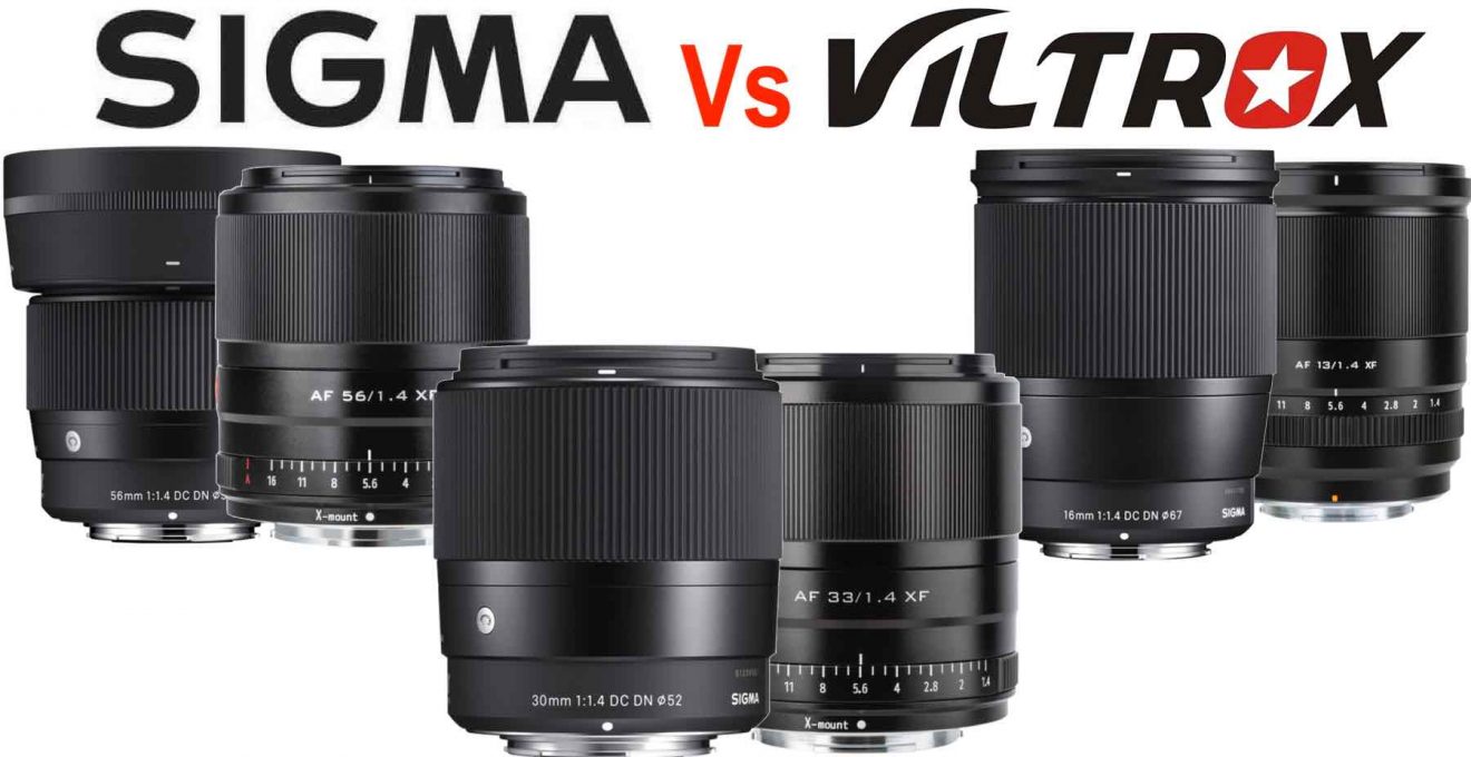 Sigma vs Viltrox X Mount AF Lens Specs and Price Comparison Fuji Rumors