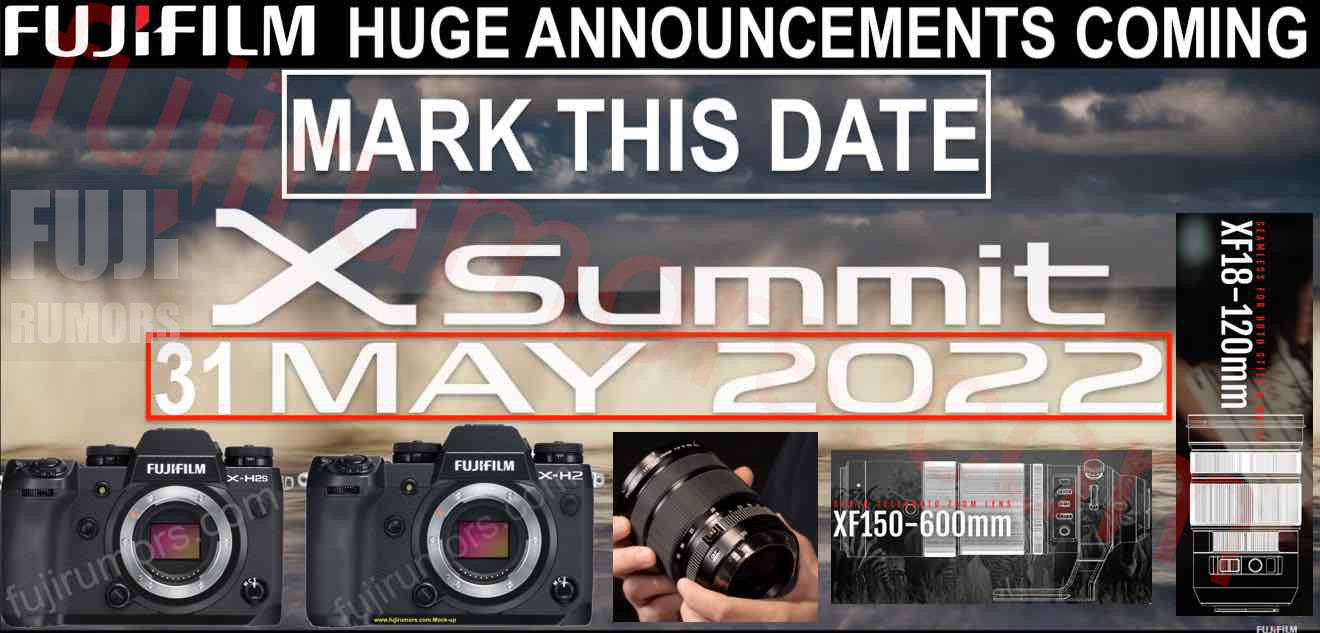 BREAKING: Fujifilm X on May 31 with Announcements - Fuji Rumors