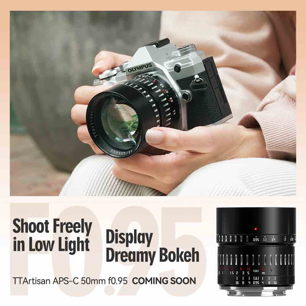 TTArtisan 50mm f/0.95 for Fujifilm X Mount Coming Soon - Fuji Rumors