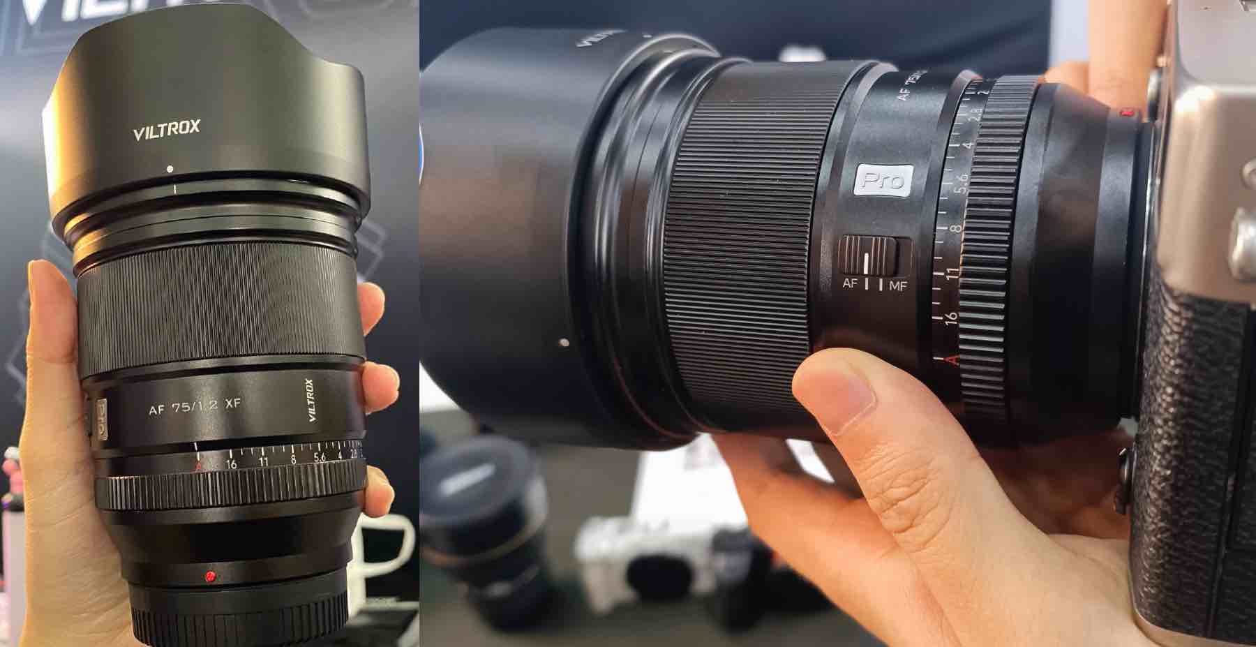 Meet the Viltrox 75mm f/1.2 PRO Autofocus Lens for Fujifilm X