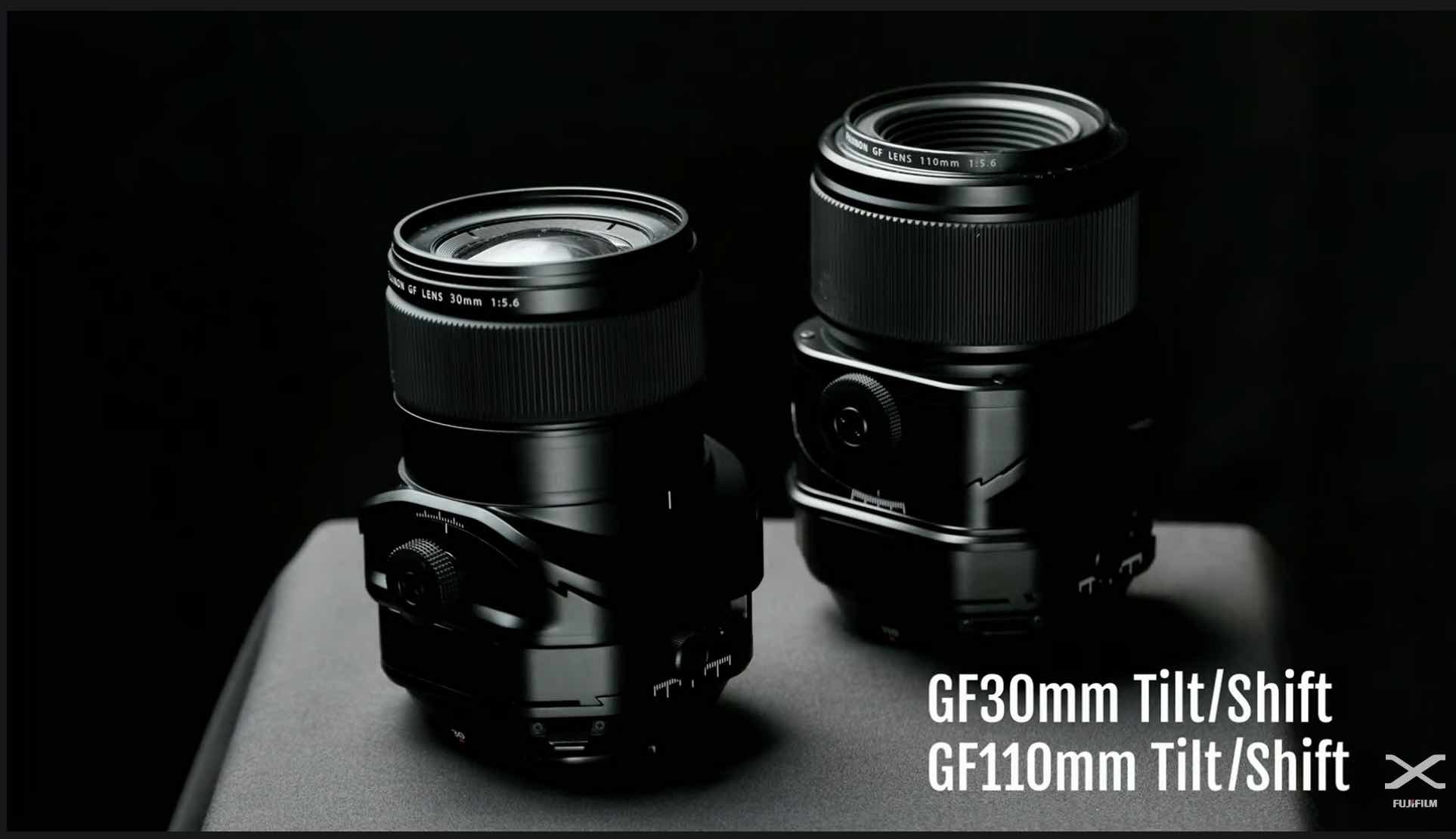 Fujifilm GF30mmF5.6 Tilt Shift and GF110mmF5.6 Tilt Shift (Quietly)  Announced - First Images - Fuji Rumors