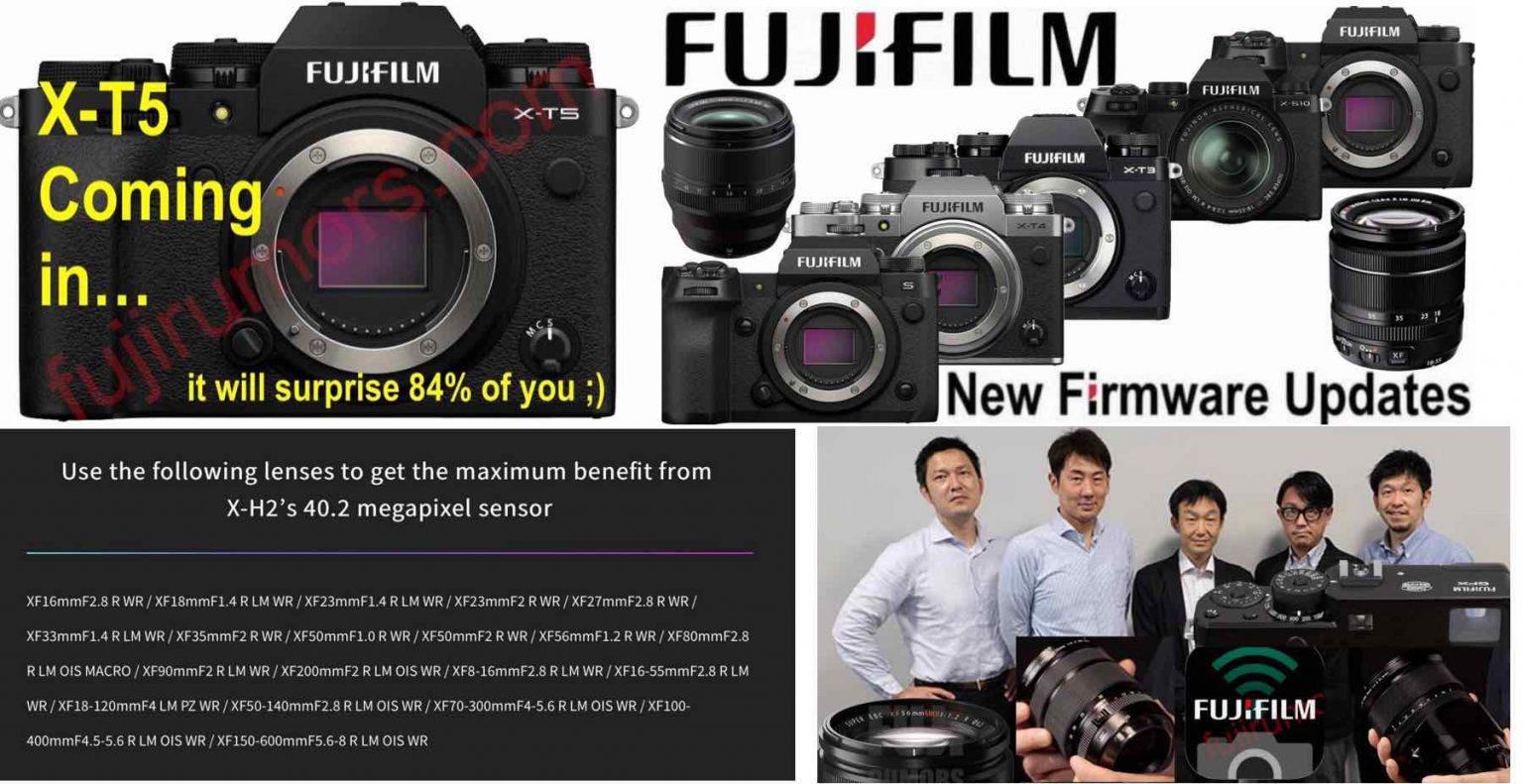 The Fujifilm XT5 Dominates... Fuji Rumors