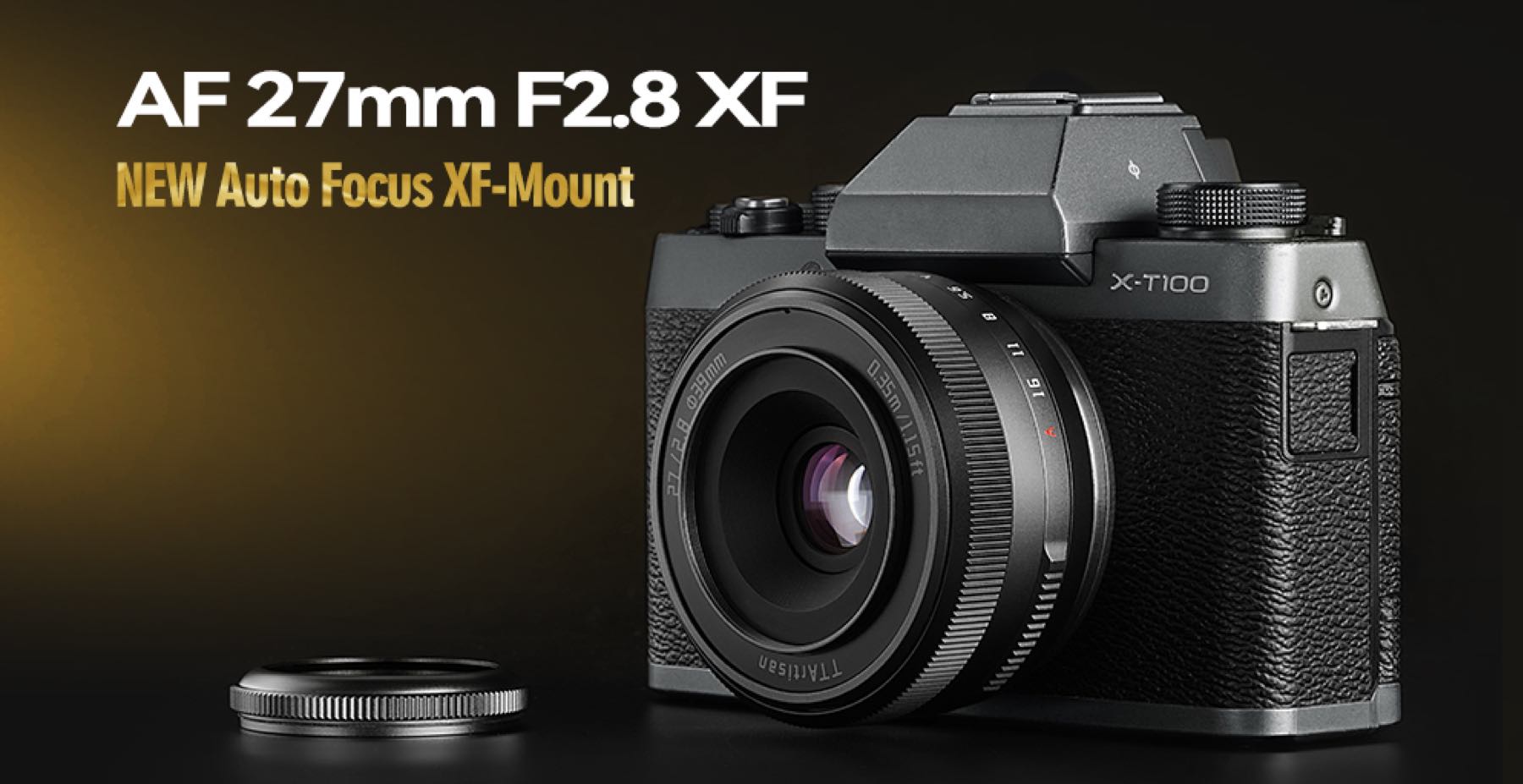 pen Halve cirkel privacy TTArtisan 27mmF2.8 Autofocus X Mount Lens Announced and Comparison with  Fujinon XF27mmF2.8 R WR (First Look by FujiRumors) - Fuji Rumors