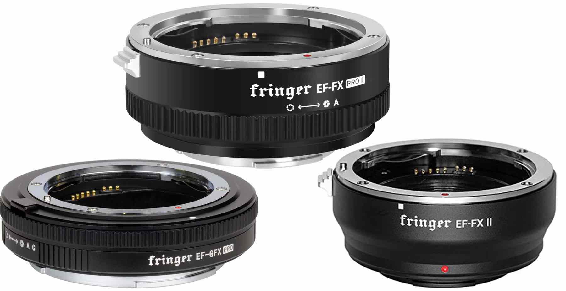 Fringer EF-GFX and EF-FX (Pro) II Firmware Updates Released and 