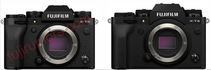 X-T5 vs X-T4