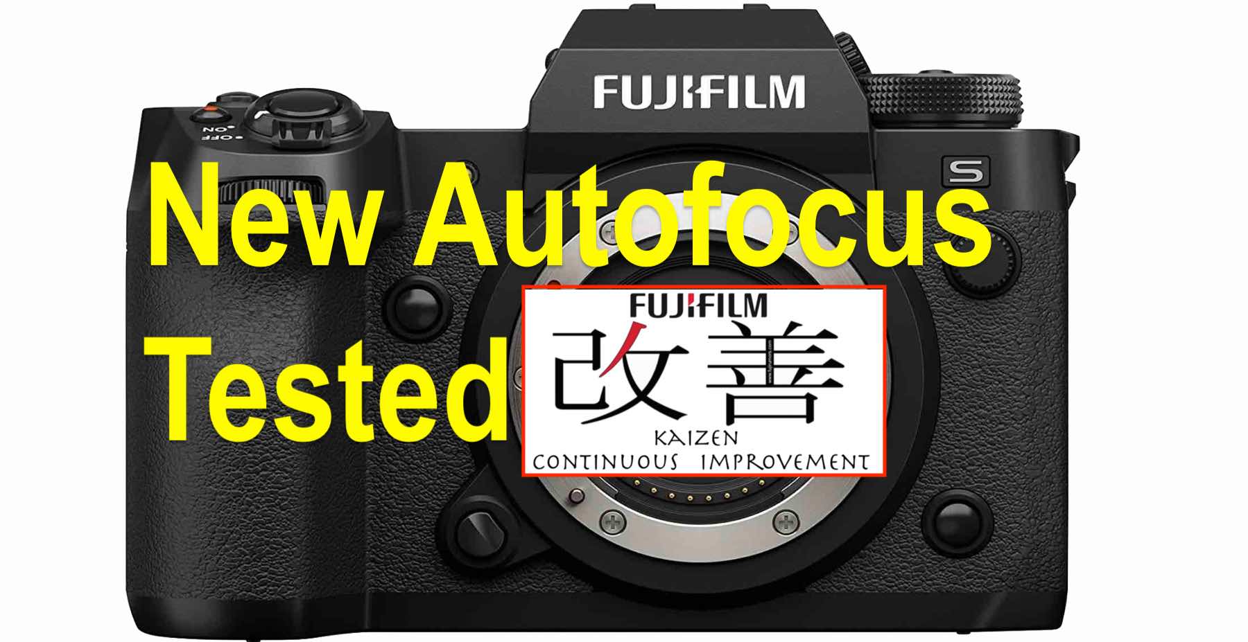 Autofocus on Fujifilm XT5 - What's the BIG problem? 
