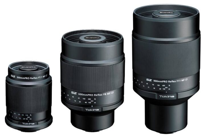 Kenko Tokina SZ 300, 600 and 900mm PRO Reflex Lenses - Fuji Rumors