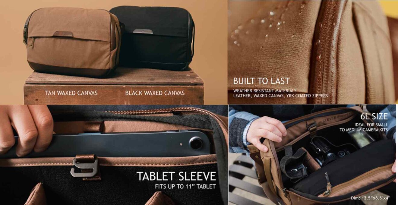 Camera Sling by Clever Supply Co. on Kickstarter Fuji Rumors