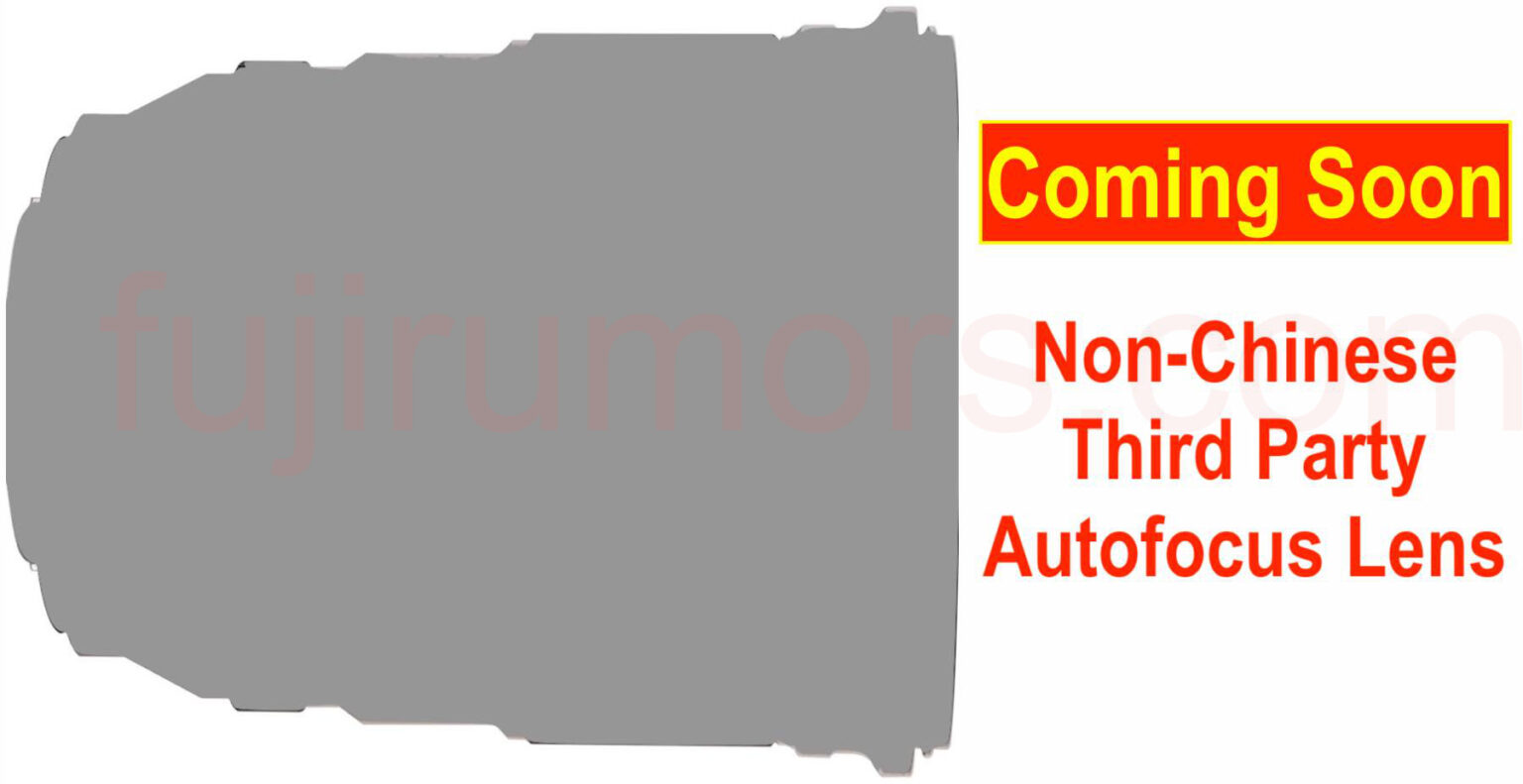 RUMOR UPDATE: Upcoming Third Party Autofocus X Mount Lens is NOT from