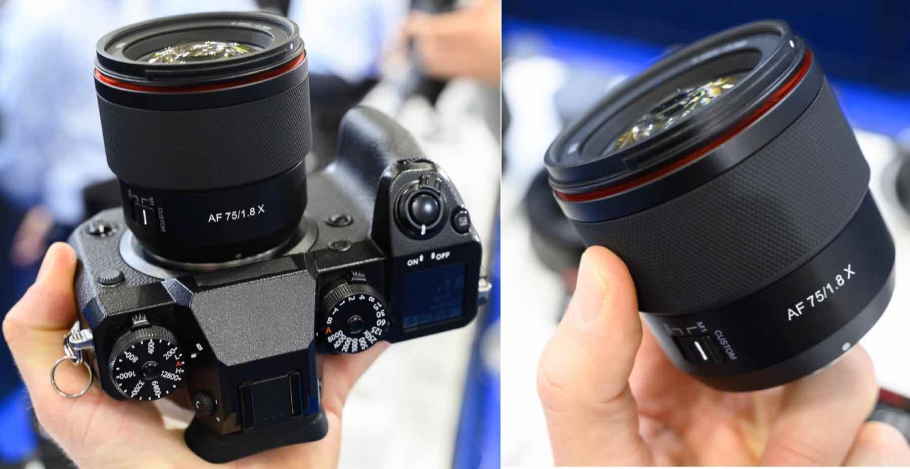 Samyang 75mm f/1.8 Additional Images, Specs and Estimated
