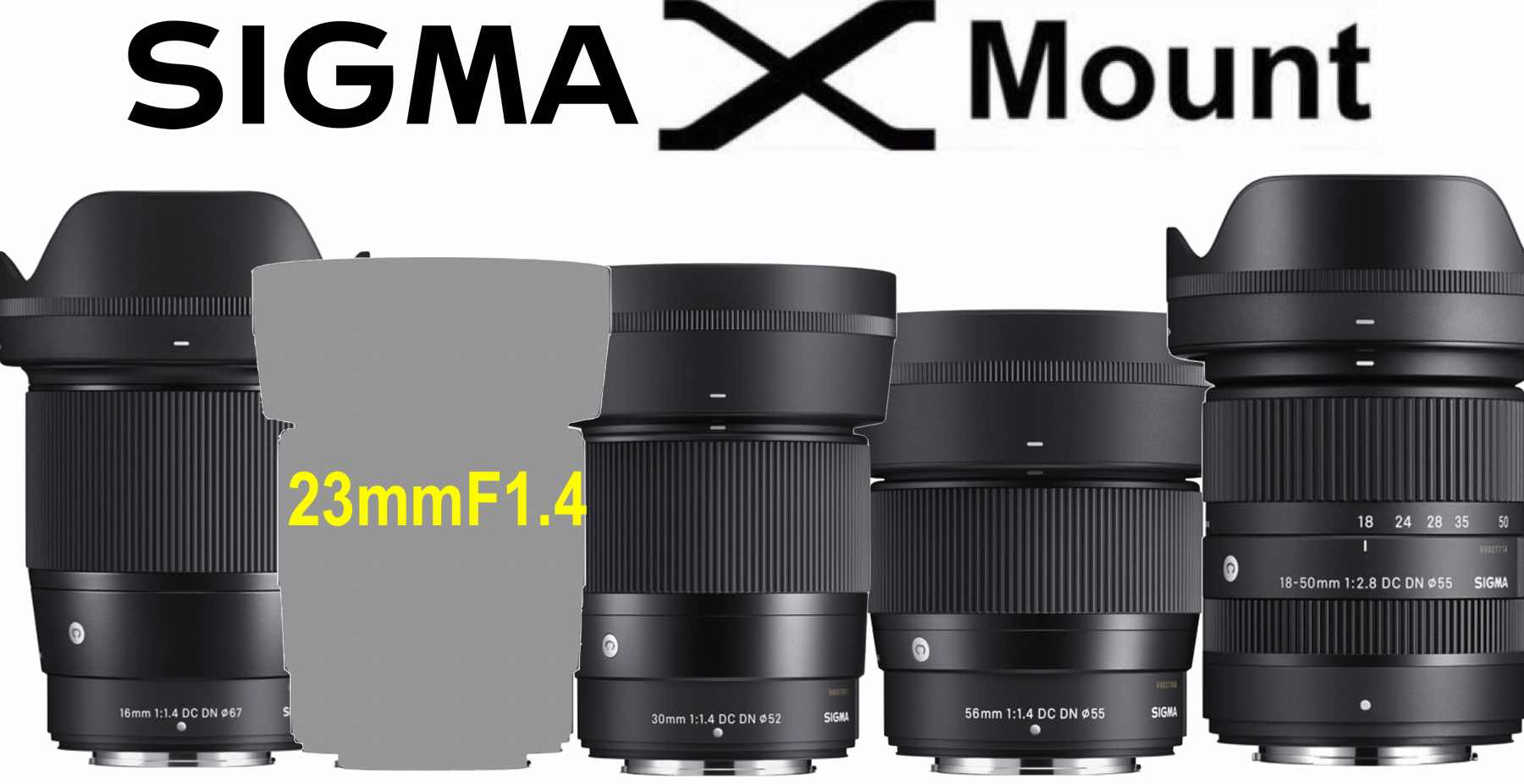 Leaked Specs: Sigma 23mm F1.4 DC DN for Fujifilm X - Fuji Rumors