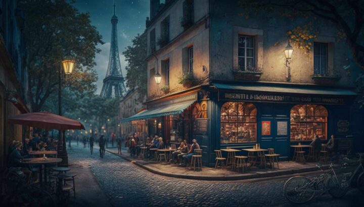 While waiting for the real thing, AI generated image of Paris