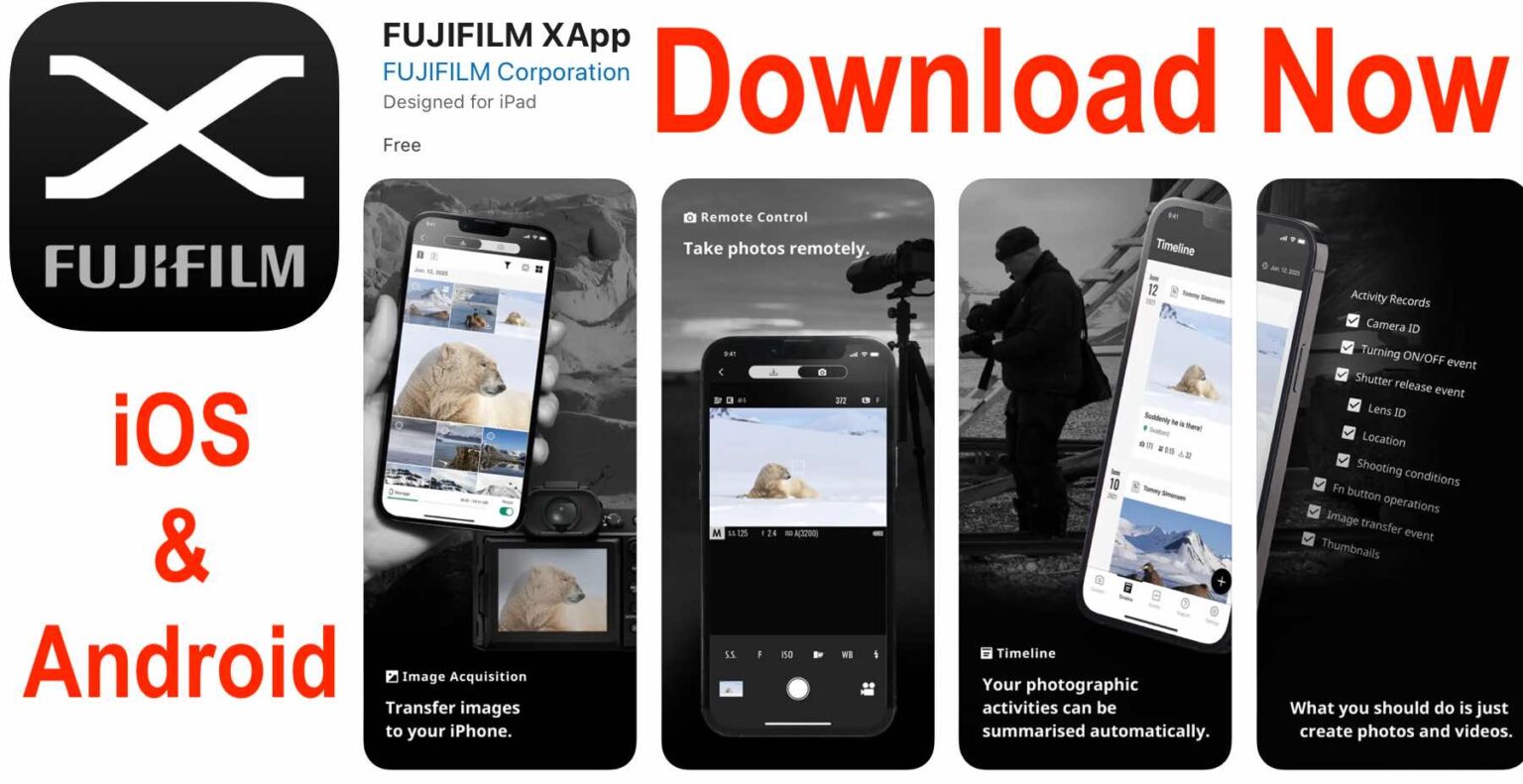 New Fujifilm X App Available Now for iOS and Android Fuji Rumors