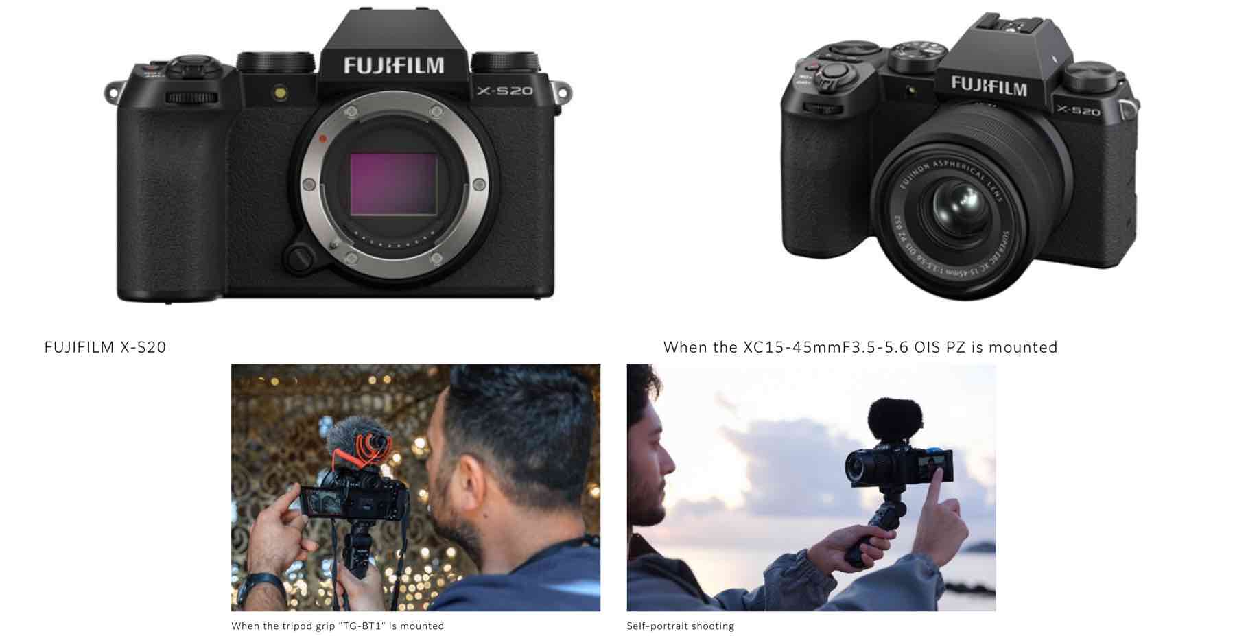 Fujifilm Launches Mirrorless Digital Camera “FUJIFILM X-S20” - Fuji Rumors