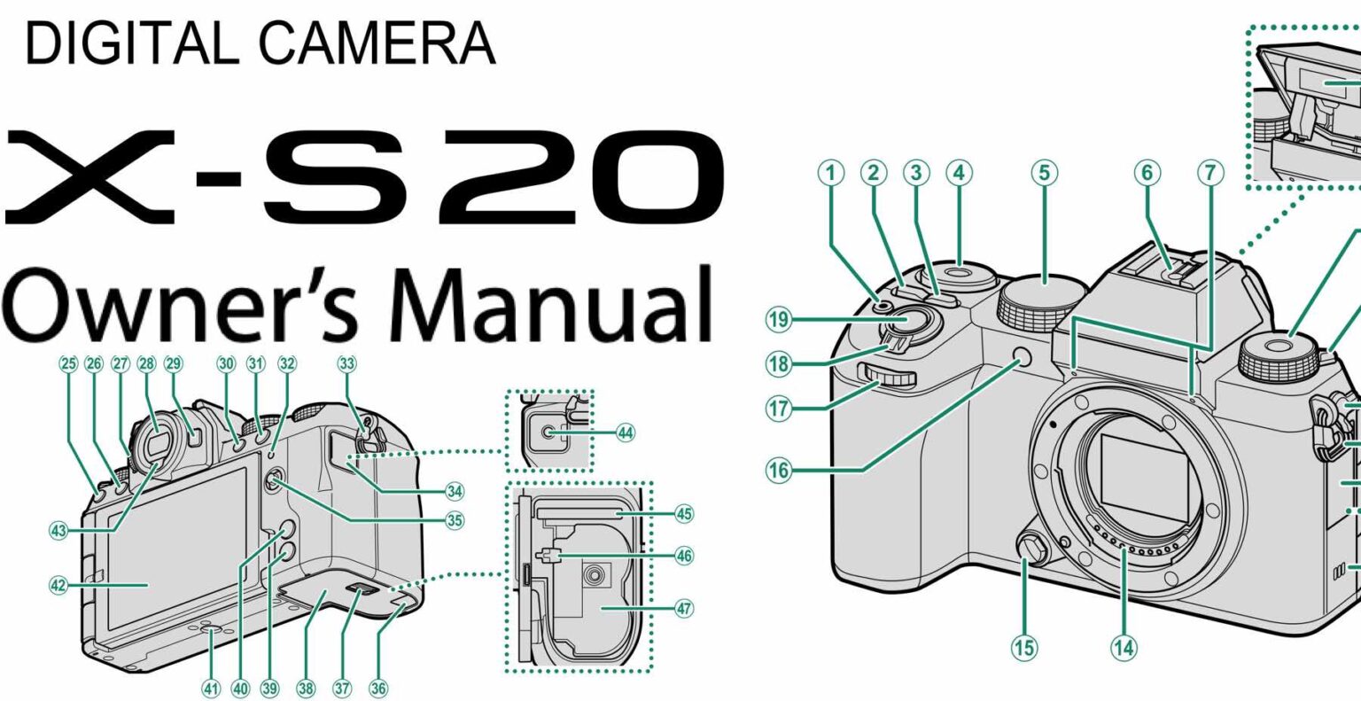 Fujifilm XS20 Owners Manual Available Fuji Rumors