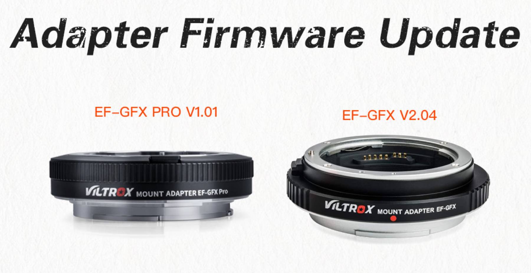 Viltrox EF-GFX PRO and EF-GFX Firmware Updates - Fuji Rumors